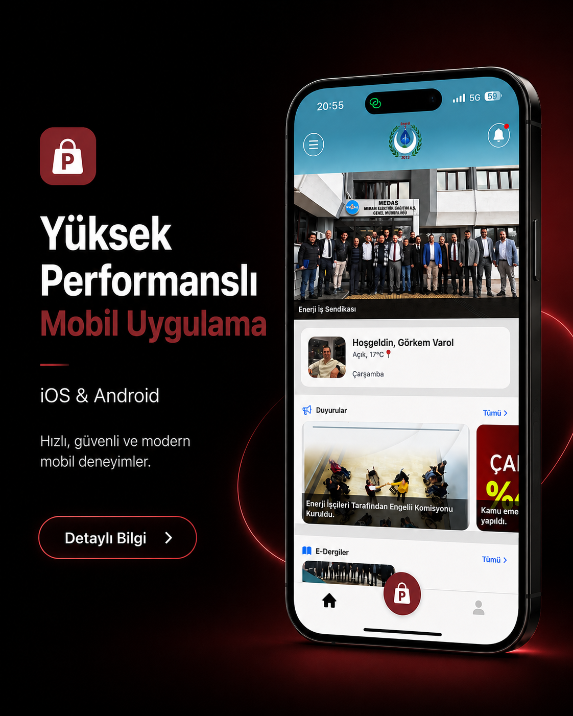 Yüksek Performanslı Mobil Uygulama Geliştirme (iOS & Android)